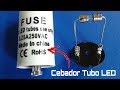 ¿REALMENTE ES NECESARIO EL CEBADOR LED? INSTALACIÓN TUBO LED