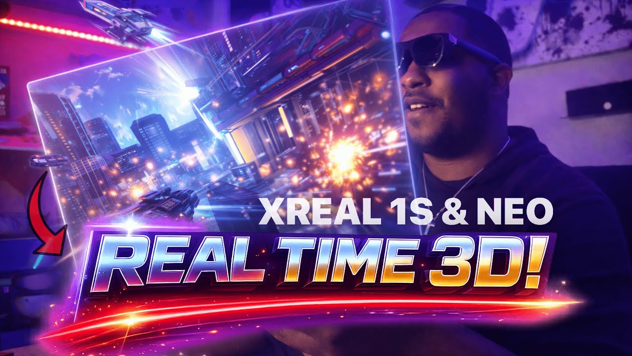 Полное описание XREAL 1S и Neo – портативные 3D-экраны, зарядка и игра, поддержка Switch!