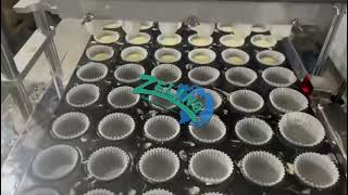 Automatic cupcake filling machine / accurate filling quantity to make varoius cupcakes