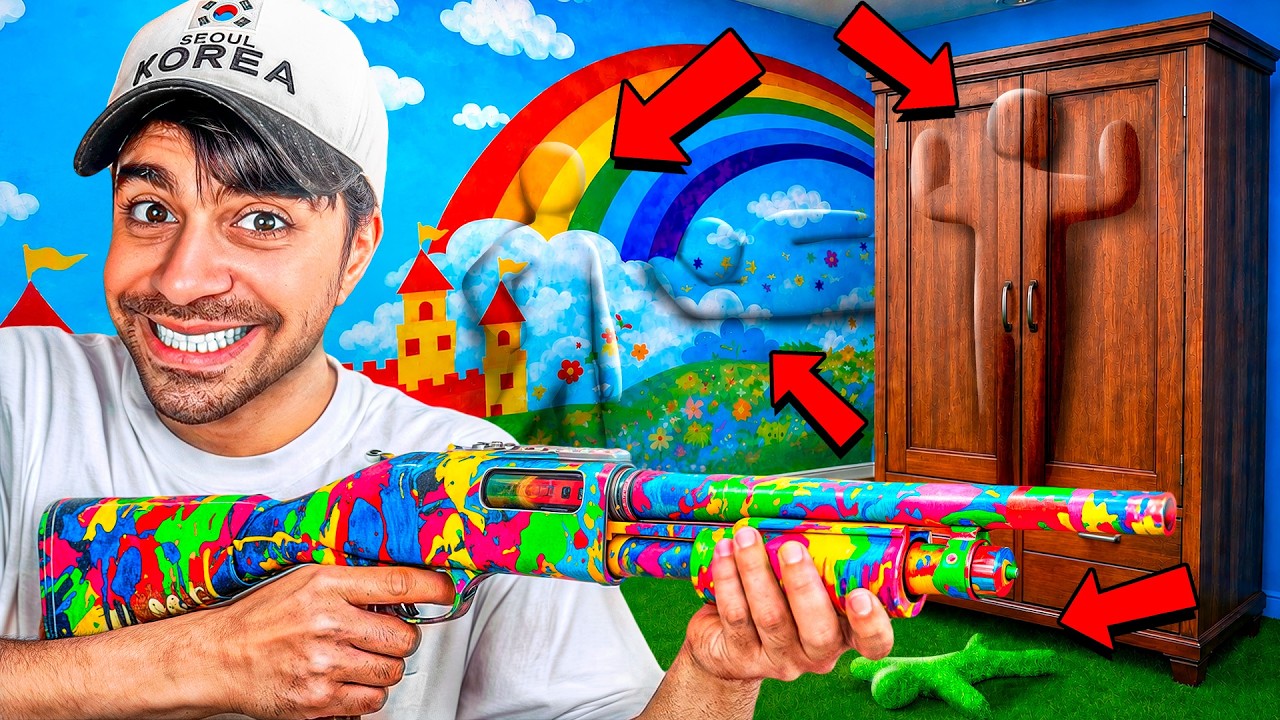 لعبة تحدي التخفي والرسم جننتني😂🔥