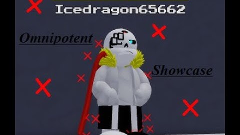 Omnipotent Showcase.Undertale Multiversal Calamity 2 (Roblox)