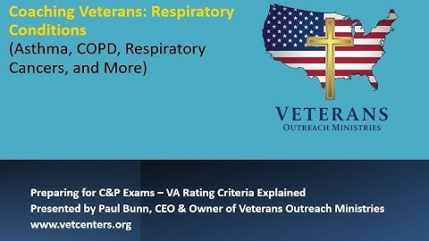 VA Disability Ratings for Respiratory Conditions | Asthma, COPD, and Lung Cancers Explained