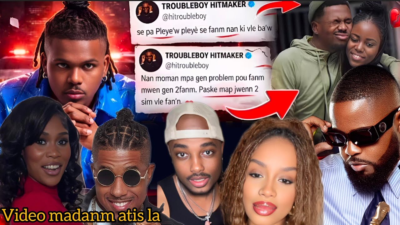 Troubleboy  fache  Bedjine pap soti mizik anko eske yo manje madanm atis la