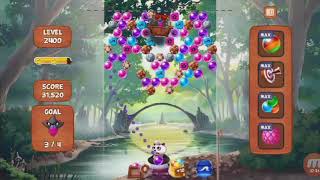 Panda Pop- Level 2400 (Nice world, but I liked Leafy Creek better)