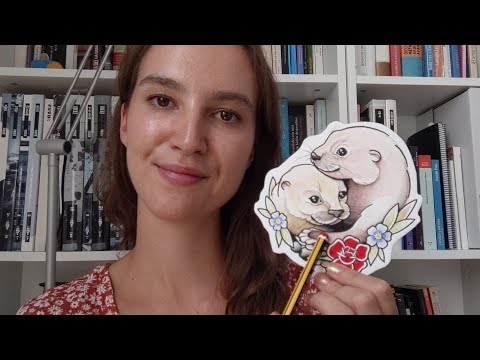 ASMR Tracing and Soft-Spoken Ramble