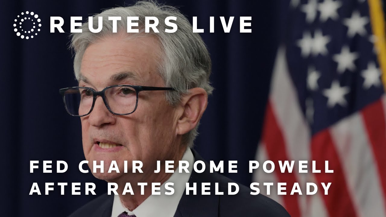 LIVE: Fed Chair Jerome Powell speaks after holding rates steady - YouTube