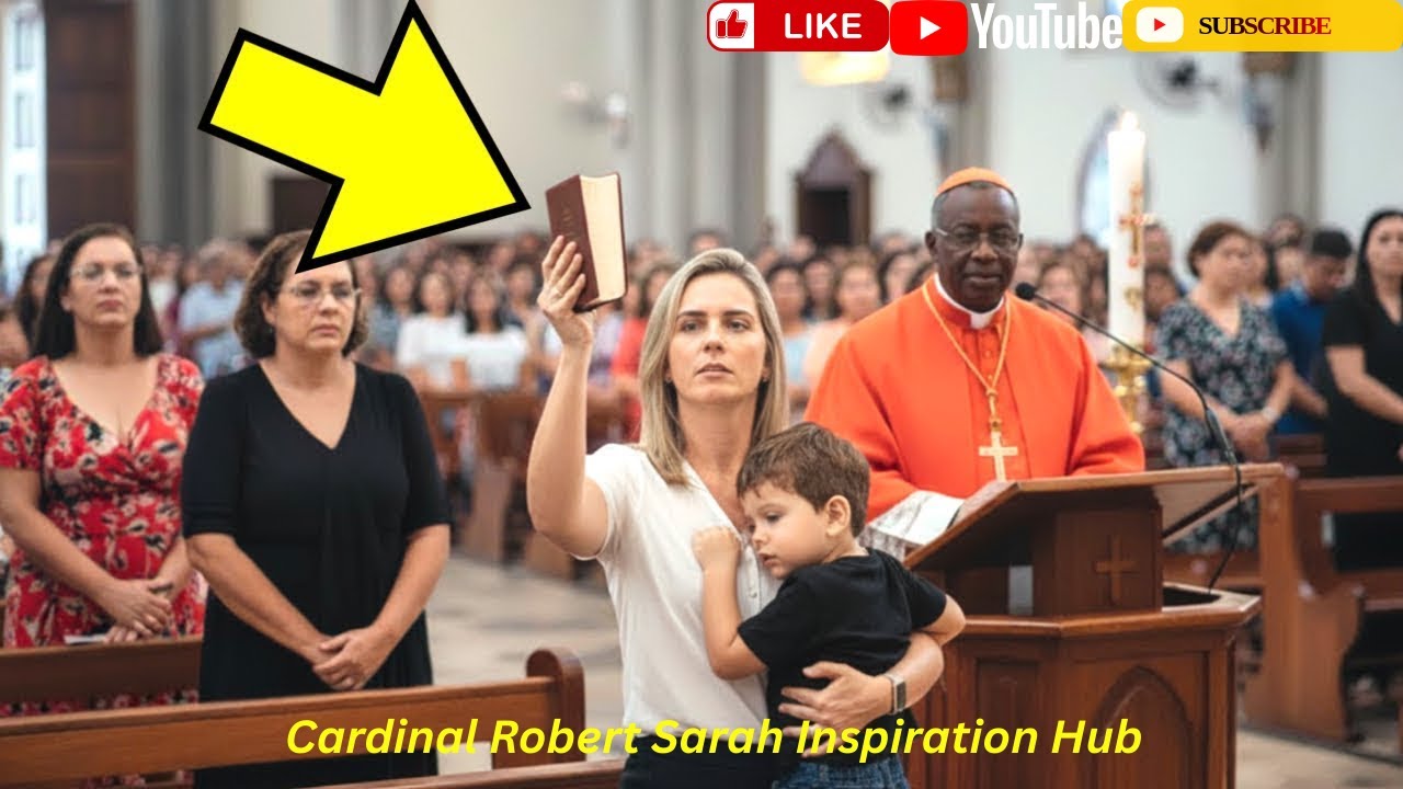 She Interrupted Cardinal Sarah During the Homily… What Happened Next Shocked Everyone 😮