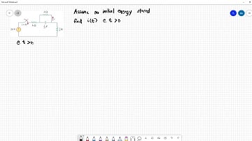 EEE130 - Electric Circuit Theory: RLC Circuit Example 1
