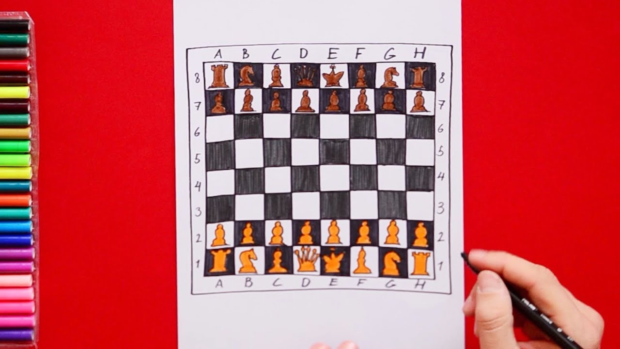 Featured image of post Sketch Chess Board Drawing It won t draw the board and i haven t found what i m missing