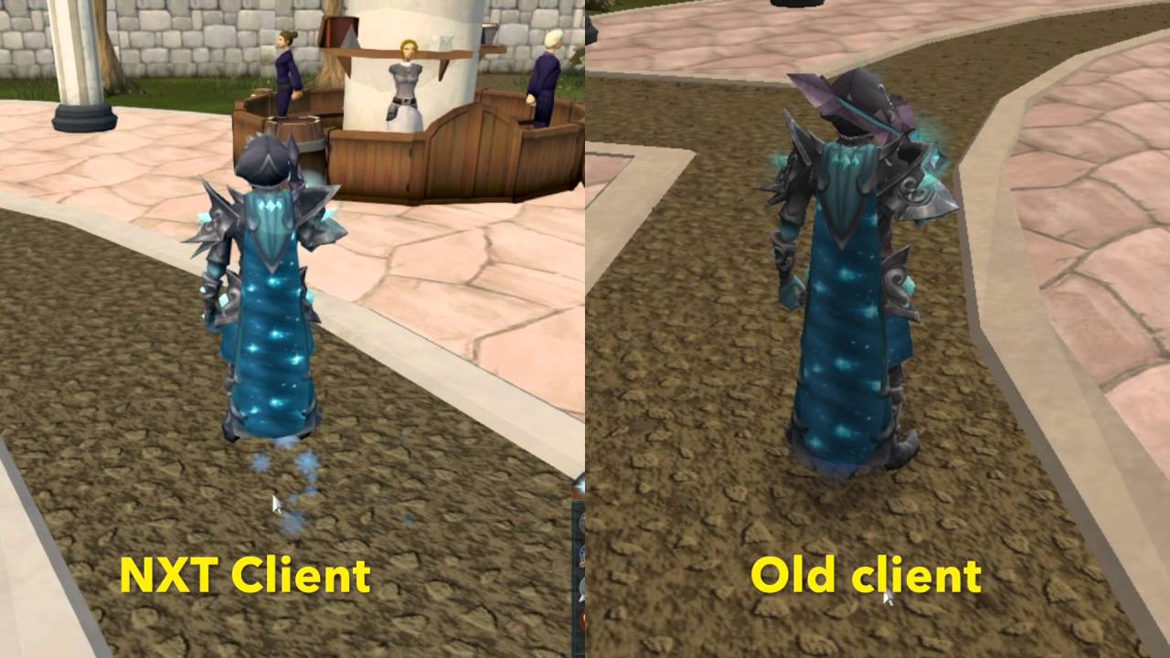 NXT and Old RS Client comparison