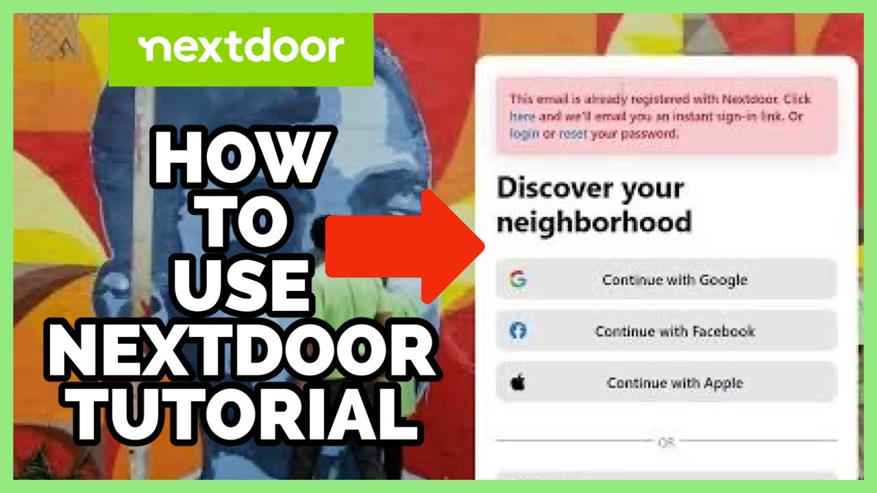How to Use Next Door 2023 Next Door Tutorial YouTube