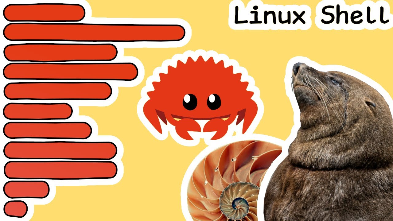 Linux Shell in 57 Lines of Rust | bubble-shell - YouTube