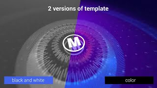 Logo geometry lines 3D After Effects Templates