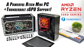 You Can Now Use A Thunderbolt eGPU With This Tiny Ryzen 5700G Gaming PC! screenshot 2