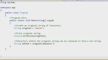 C# - Variables - String Example