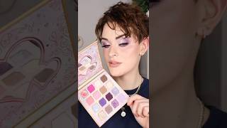 Purple eyeshadow tutorial using Odens Eye x Morgan Turner palette #eyeshadowtutorial