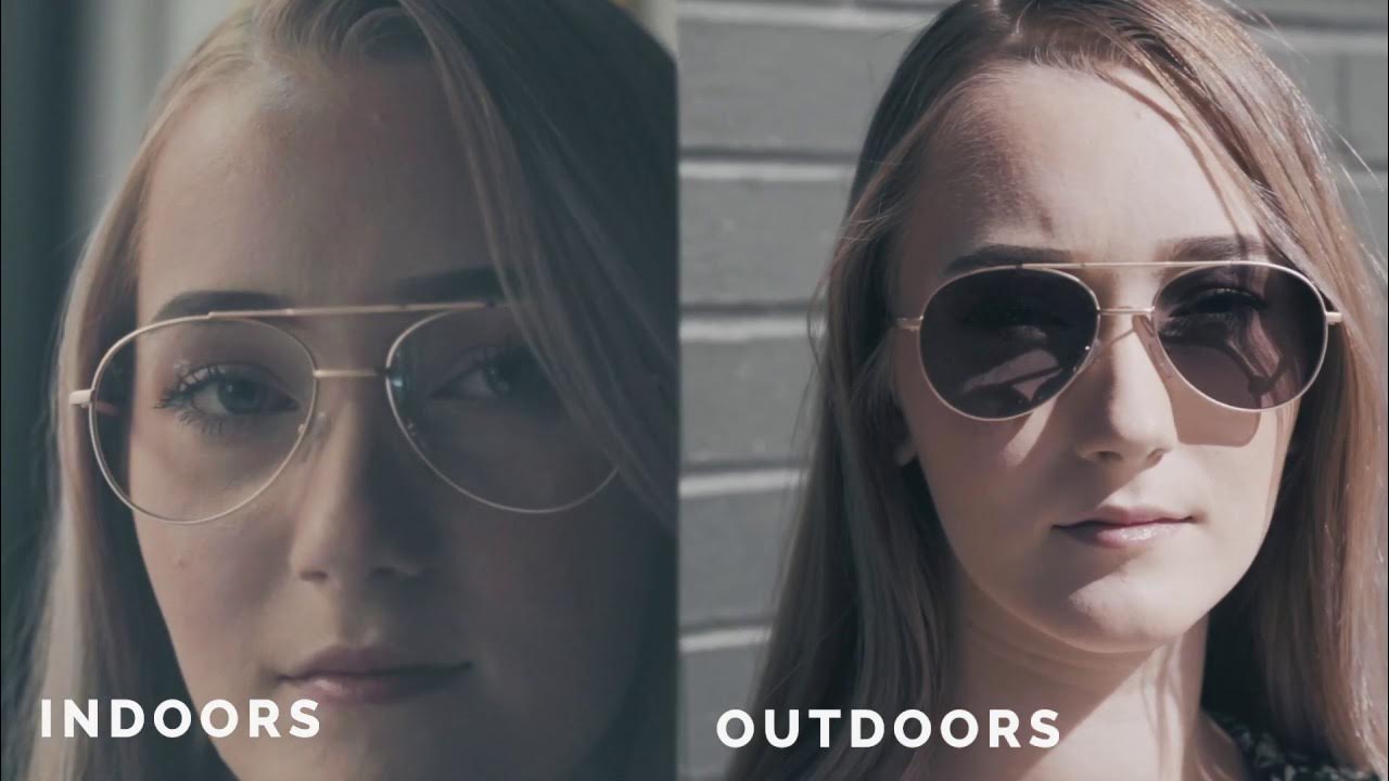 Shop Transitions Lenses Get Glasses That Turn Into Sunglasses YouTube