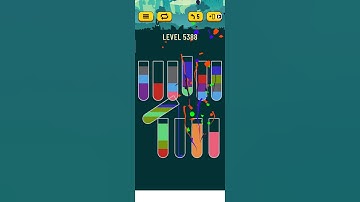 water sort puzzle - level 5388
