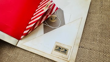 Easy DIY Pockets & Tuckspots for Journals - Junk Journal Tutorial for Beginners - Advent Journal