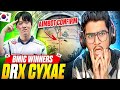 🤯BMIC #1 CHAMPION *DRX CYXAE* BEST Moments in PUBG Mobile | REACTION