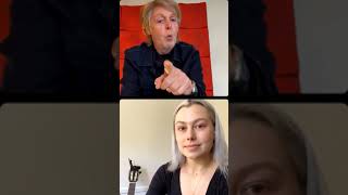 Phoebe Bridgers & Paul McCartney on Instagram Live (4/16/2021)