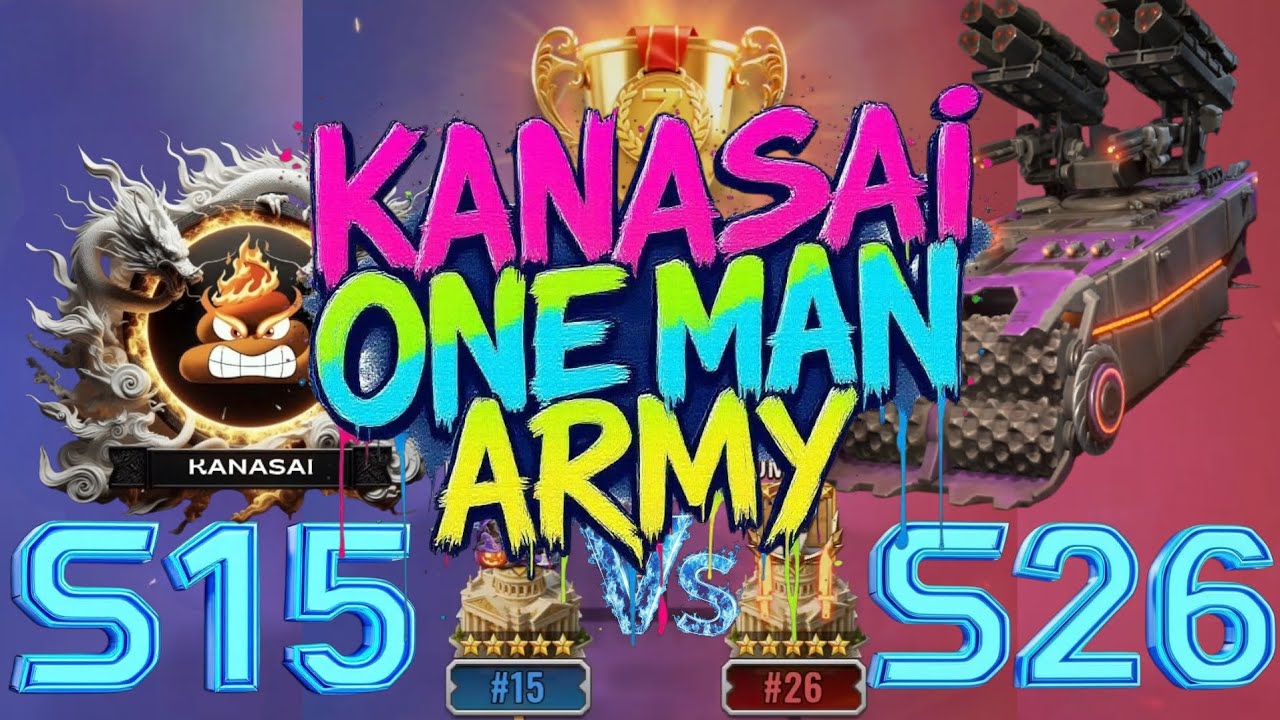 Last Z State Ruler Last Z State Ruler S15 vs S26 😱Kanasai One Men Army ☠️ - YouTube