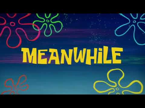 Spongebob Movie Out Of Sponge - Meanwhile Spongebob Time Cards Original Free Download