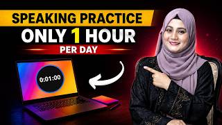 English Fluency In Just 1 Hour A Day - Complete English Speaking Routine I Learn with shalima