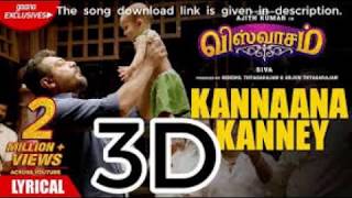 Download Lagu Kannaana Kanney | 3d audio | viswasam