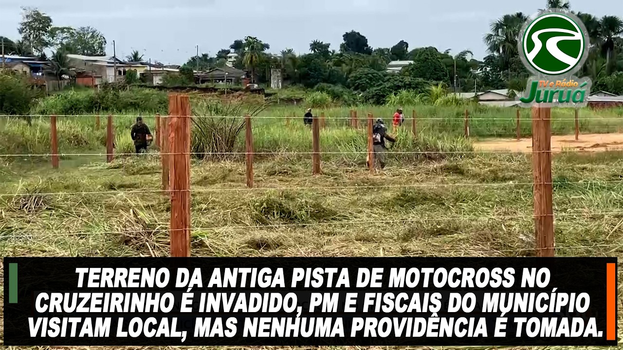Terreno da antiga pista de motocross no Cruzeirinho é invadido
