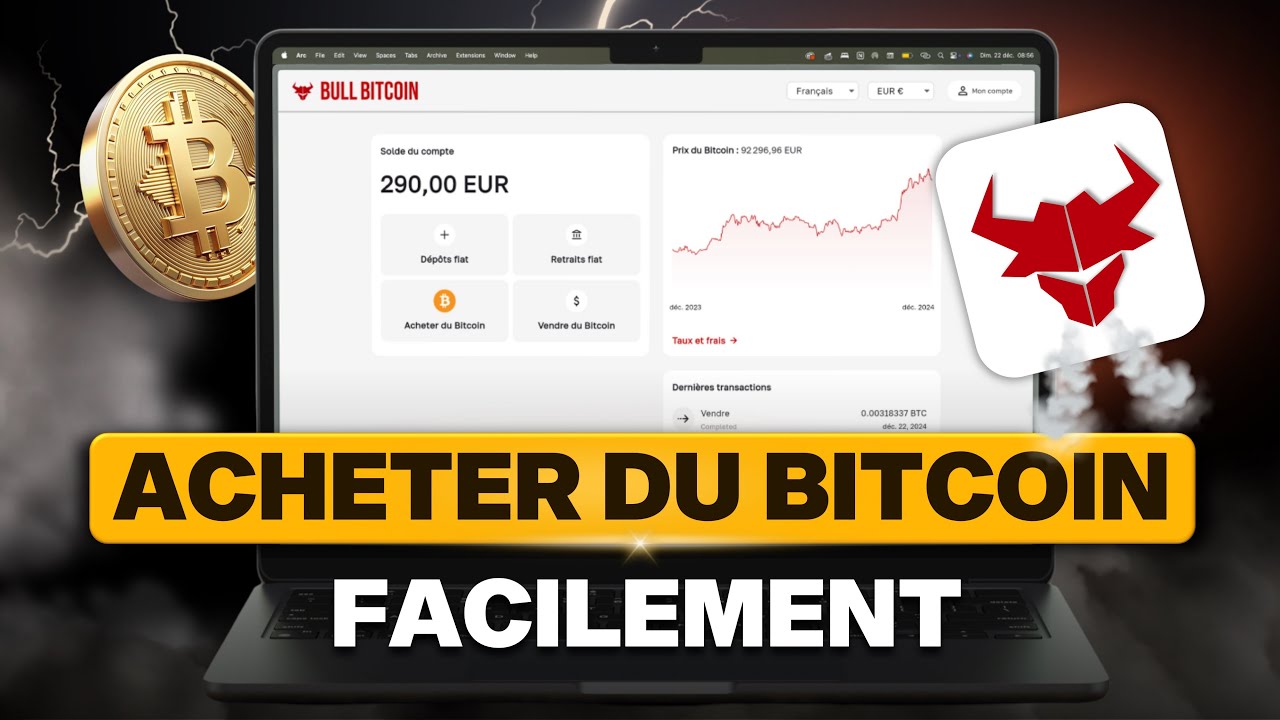 Comment ACHETER et VENDRE du BITCOIN en 2025 🔥 Tuto Complet
