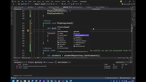 Displaying a list in a List View Control