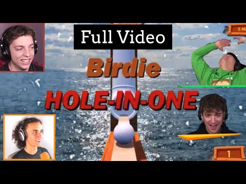 Insane HOLE IN ONES in Golf It compilation (Full Video) ft. Slogo, Jelly, Crainer & Kwebbelkop