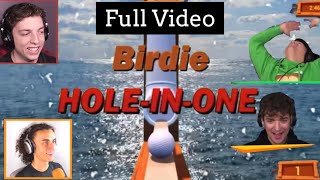 Insane HOLE IN ONES in Golf It compilation (Full Video) ft. Slogo, Jelly, Crainer \& Kwebbelkop