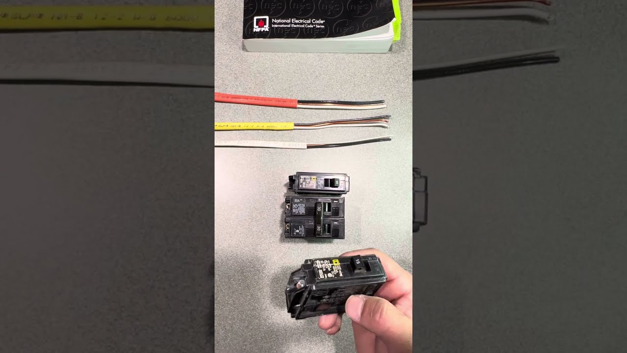 Cable/alambre correcto para breakers o corta corriente de 15 20 y 30 amperes