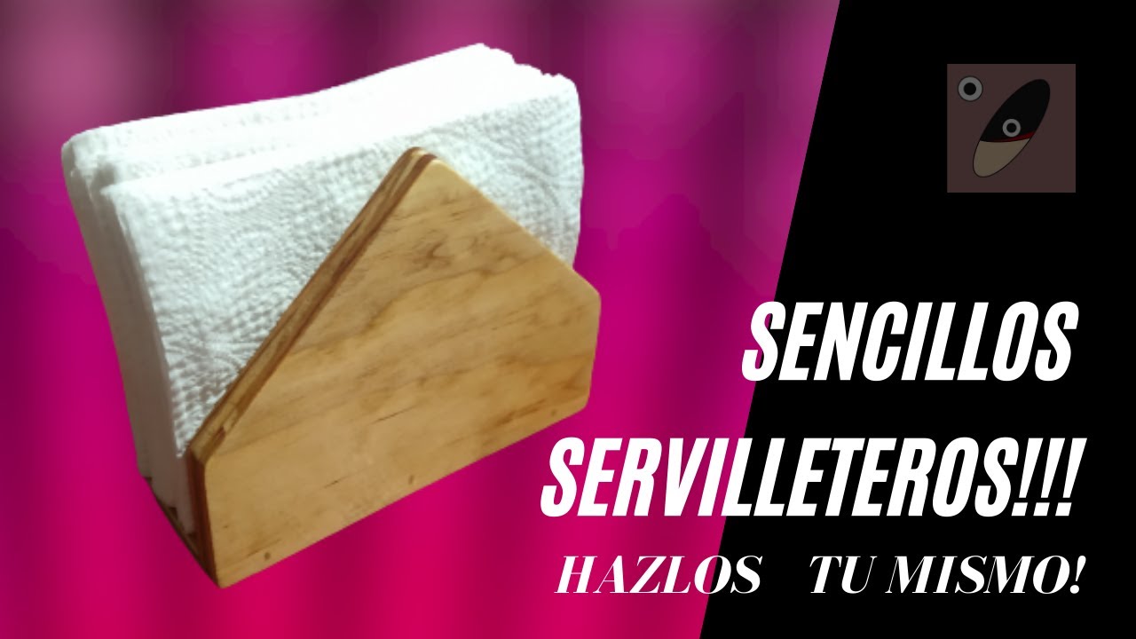 Servilletero en Madera  Servilleteros de madera, Madera, Servilleteros