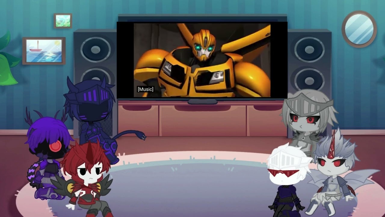 TFP Decepticons react to team prime
