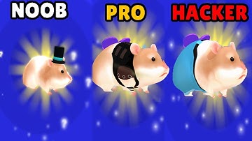 NOOB vs PRO vs HACKER in Hamster Maze