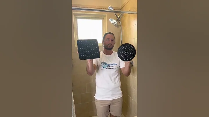 Square vs. Round Rain Shower Head