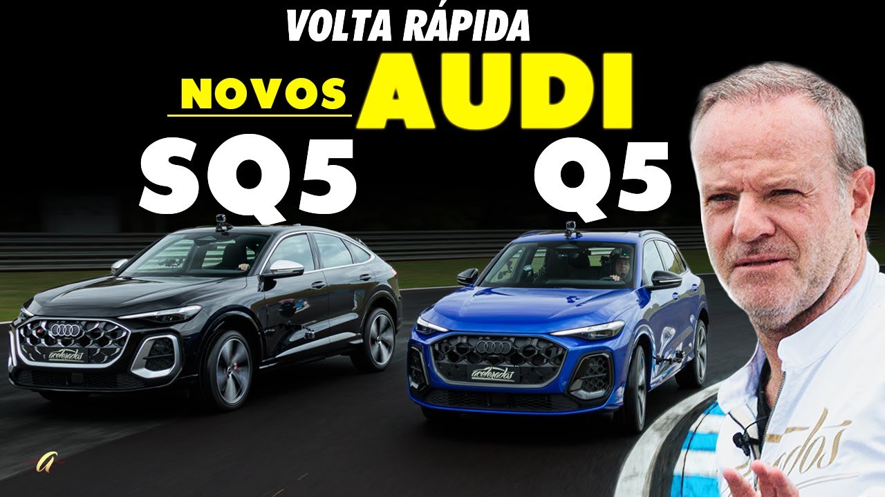 MAIS DE 600 CV NA VOLTA RÁPIDA! Rubinho ACELERA as novas gerações dos Audi Q5 e SQ5 V6 no Velocitta!