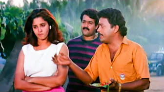 ആരോട് ചോദിച്ചിട്ടാ നിങ്ങളെന്റെ കാറിന്റെ ടയർ ഊരിയത് | Malayalam Comedy Scenes | Mohanlal | Jagadeesh