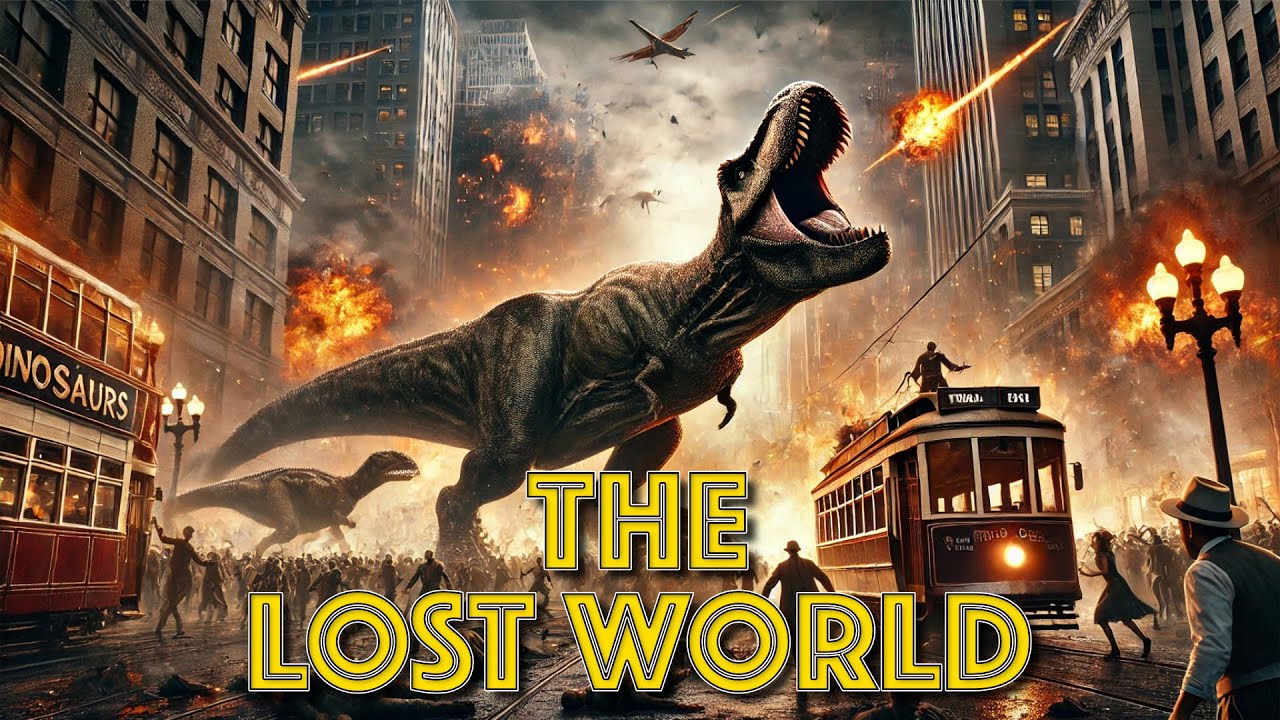 The Lost World, 1925 |  FULL MOVIE  [Free Restored Classic Movies]