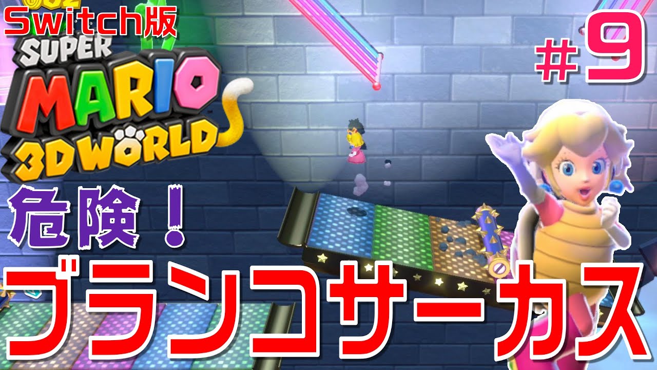 3Dワールド・ワールド5】危険なサーカスに四苦八苦だったけど、今回も