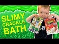 BATH TIME SUPER SLIME & CRAZY CRACKLE 🛁🧼