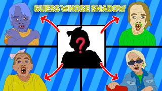 Guess Shadow Drawing meme - Airport Adventures with Chris | Vlad and Niki