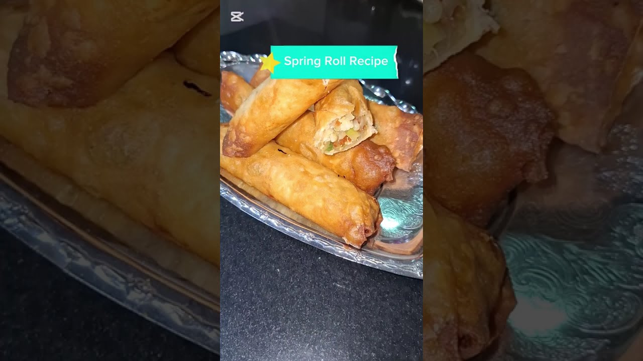Try this recipe of spring roll in ramazan#Cooking Video #QuickRecipes #EasyCooking #HomeCooking 