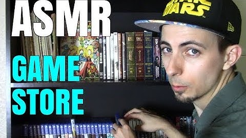 [ASMR] Game Store Role Play (Games, Whispering, Tingles)