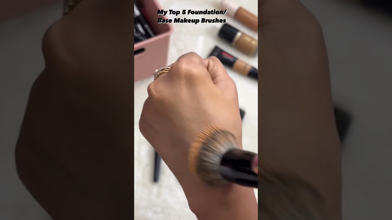 My top 5 foundation brushes 
