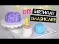 DIY 1st Birthday SMASH Cake for BABY: 3 Ways to DECORATE