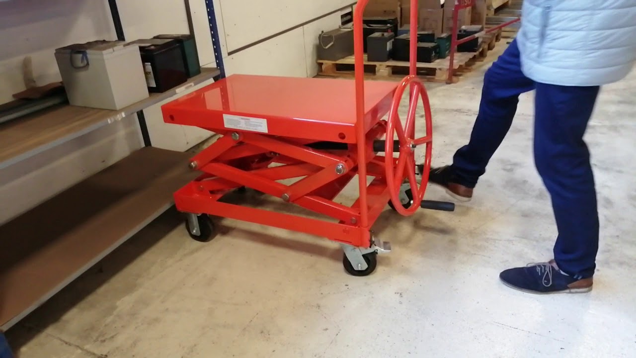 Table élévatrice - BV 500 - PALVAC - Tel : 02 41 27 33 22